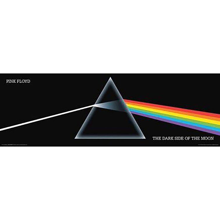 Pink Floyd - Dark Side Of The Moon Prism On Paper Print